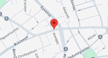 Location of business on map