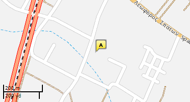 Location of business on map