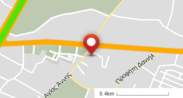 Location of business on map