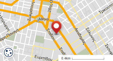 Location of business on map