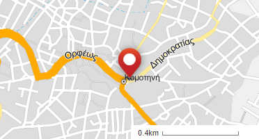 Χάρτης και σημείο της επιχείρησης