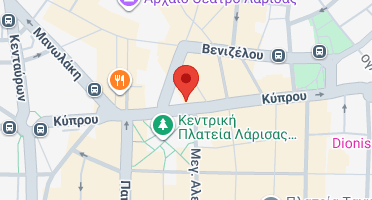 Location of business on map
