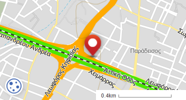 Location of business on map