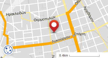 Location of business on map