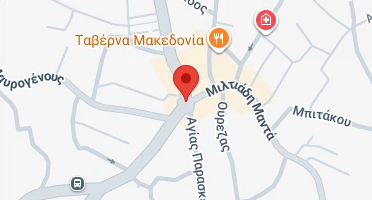 Location of business on map