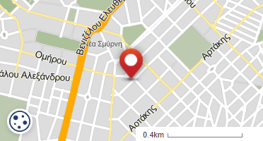 Location of business on map