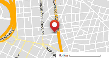 Location of business on map