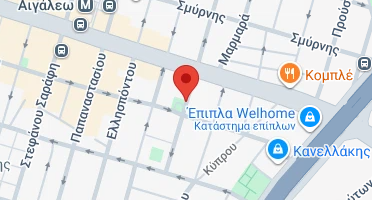 Location of business on map