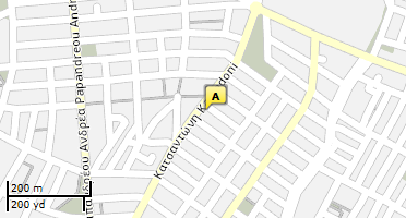 Location of business on map
