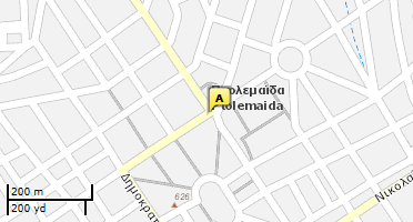 Χάρτης και σημείο της επιχείρησης