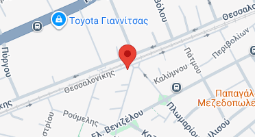 Location of business on map