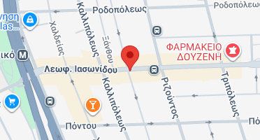 Location of business on map