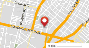 Location of business on map