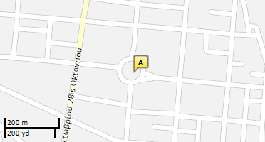 Location of business on map