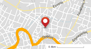 Location of business on map