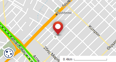 Location of business on map