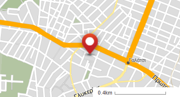 Location of business on map