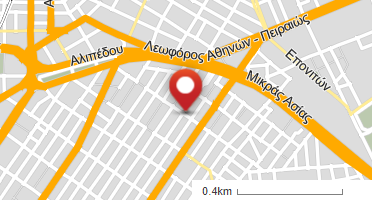 Location of business on map