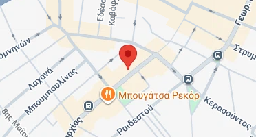 Location of business on map
