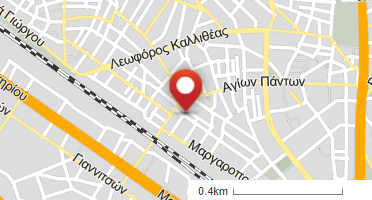 Location of business on map