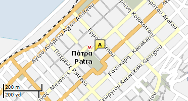 Χάρτης και σημείο της επιχείρησης