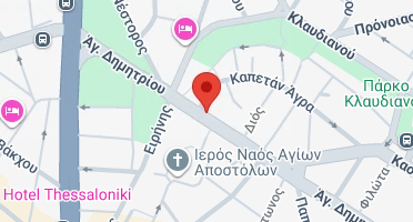 Location of business on map