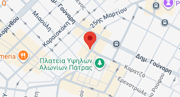 Location of business on map
