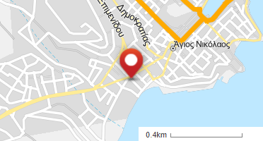 Χάρτης και σημείο της επιχείρησης