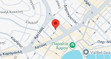 Location of business on map