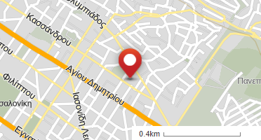 Location of business on map