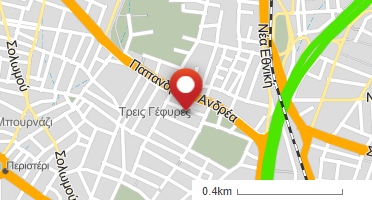 Location of business on map