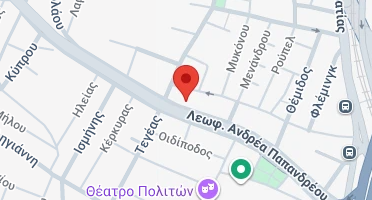 Location of business on map