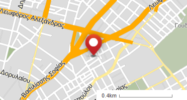 Location of business on map