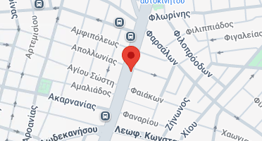 Location of business on map