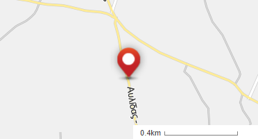 Location of business on map