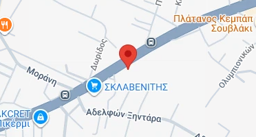 Location of business on map