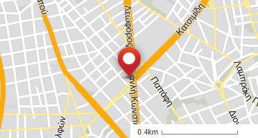 Location of business on map
