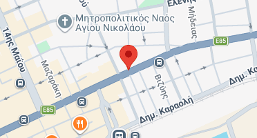 Location of business on map