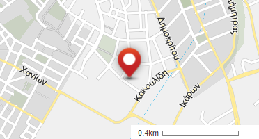 Location of business on map