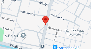 Location of business on map