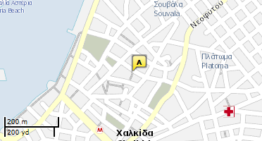 Χάρτης και σημείο της επιχείρησης