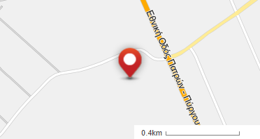 Location of business on map
