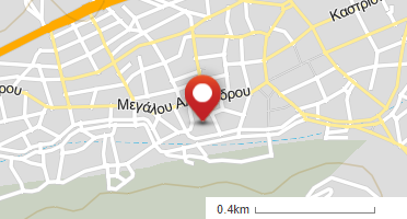 Location of business on map