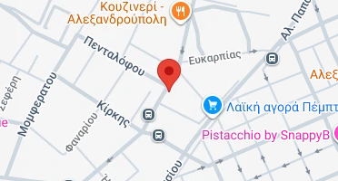Χάρτης και σημείο της επιχείρησης