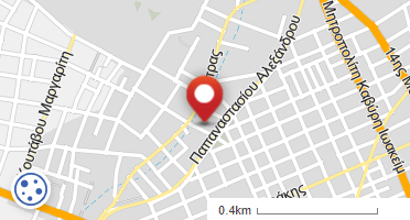 Location of business on map
