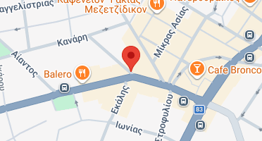 Location of business on map