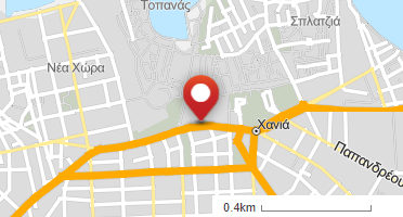 Χάρτης και σημείο της επιχείρησης