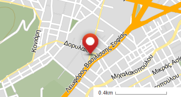 Location of business on map