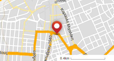 Location of business on map