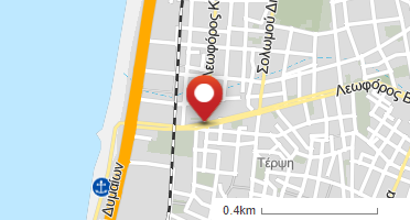 Location of business on map